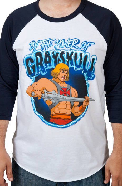 By The Power of Grayskull Baseball Shirt