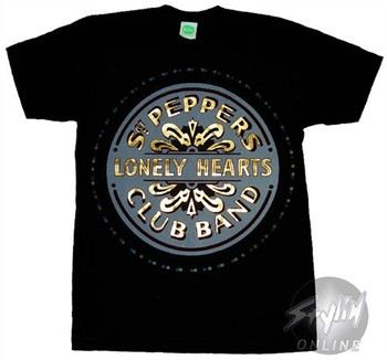 Beatles Sgt. Peppers Lonely Hearts Club Band T-Shirt Sheer