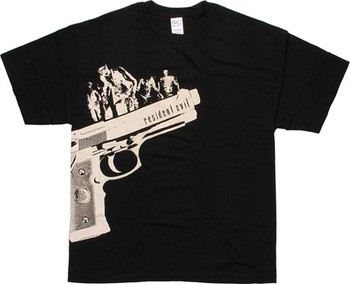 Resident Evil Handgun Zombies T-Shirt