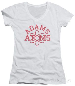 Juniors: Revenge Of The Nerds - Adams Atoms V-Neck