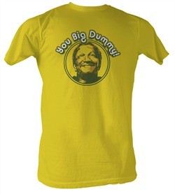 Sanford & Son Shirt Vintage Dummy Adult Yellow Tee T-Shirt