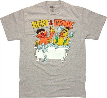 Sesame Street Bert Ernie Bathtub T-Shirt
