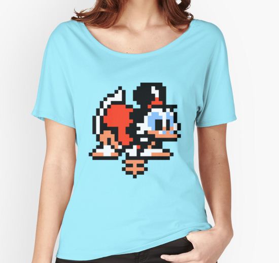 DuckTales Scrooge McDuck Pogoing Women's Relaxed Fit T-Shirt by Funkymunkey T-Shirt