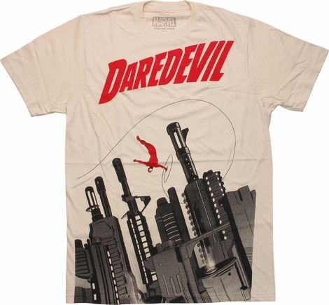 Daredevil Gun City T-Shirt Sheer