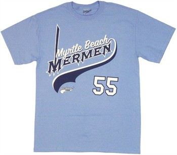 Eastbound and Down Kenny Powers Myrtle Beach Mermen Jersey T-Shirt