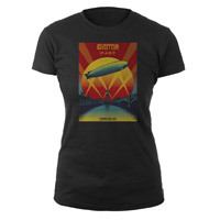Led Zeppelin Celebration Day Women's Black T-Shirt