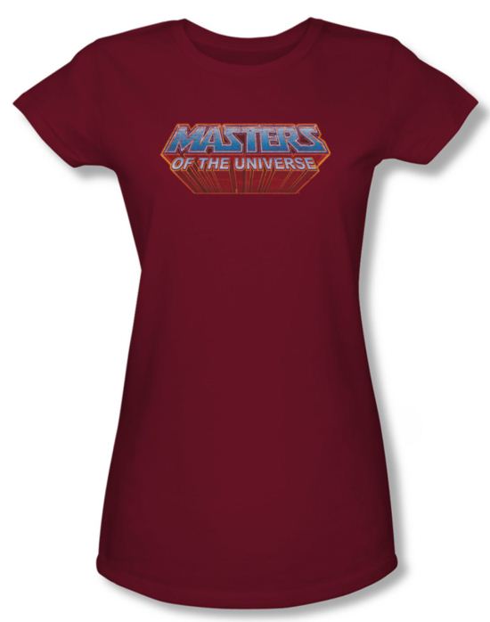Masters Of The Universe Shirt Juniors Logo Cardinal Tee T-Shirt