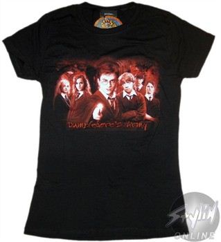 Harry Potter Dumbledore's Army Group Baby Doll Tee