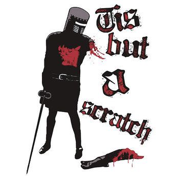 Tis but a scratch - Monty Python's - Black Knight