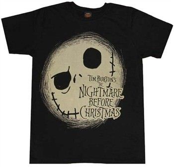 Nightmare Before Christmas T-Shirt Sheer