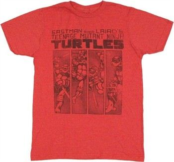 Teenage Mutant Ninja Turtles Eastman and Laird Panels Jack of All Trades T-Shirt Sheer