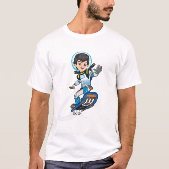 Miles Callisto Riding His Blastboard T-Shirt
