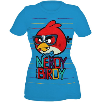 Nerdy Birdy Angry Birds Womens T-Shirt 