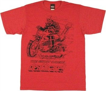 Marvel Comics Ghost Rider Deathrace T-Shirt Sheer