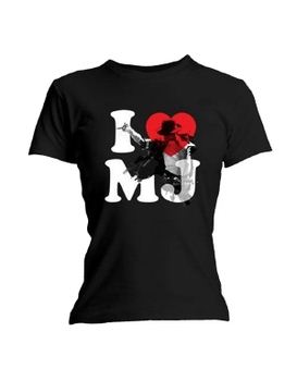 Michael Jackson I Heart MJ Women's T-Shirt