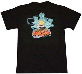 Naruto Black T-Shirt