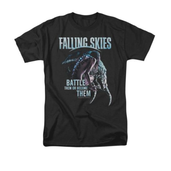 Falling Skies Shirt Battle Them Black T-Shirt