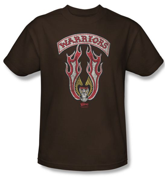 The Warriors Shirt Emblem Adult Coffee Tee T-Shirt