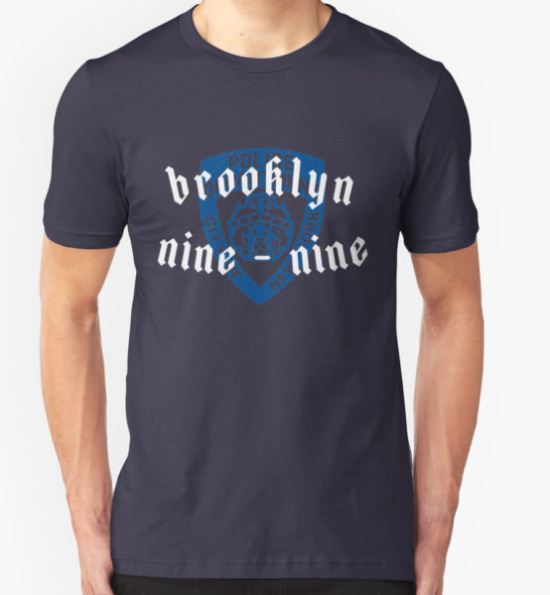 Brooklyn Nine-Nine NYPD Text T-Shirt by Scott Daly T-Shirt
