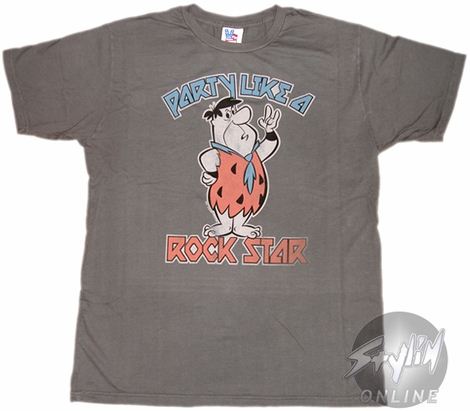 Flintstones Rock Star T-Shirt Sheer