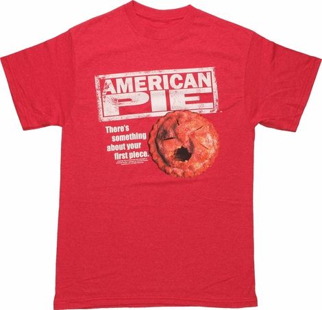 American Pie Logo Pie Red T Shirt