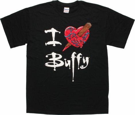 Buffy the Vampire Slayer Love T-Shirt