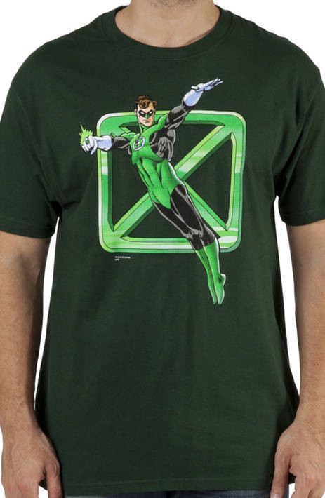 Sheldons Green Lantern Shirt
