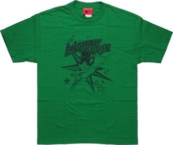 Mighty Mouse Stars T-Shirt