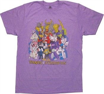 Transformers Vintage Group T-Shirt