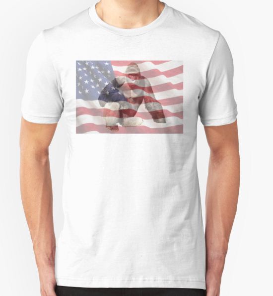 ‘Harambe The American Dream T-Shirt’ T-Shirt by Randomfire50 T-Shirt