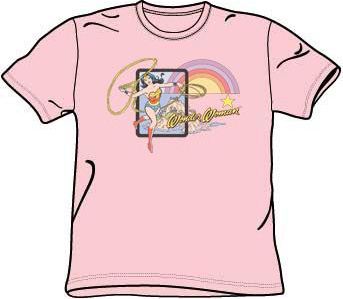Wonder Woman T-shirt - Island Princess Adult Pink Tee