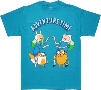 Adventure Time Finn Jake Fionna Cake T-Shirt