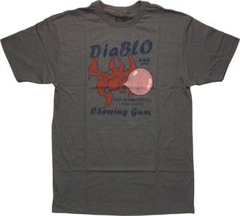 Diablo 3 DiaBLO Chewing Gum Evil Never Tasted This Good T-Shirt