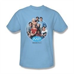 Melrose Place Shirt Cast Light Blue T-Shirt
