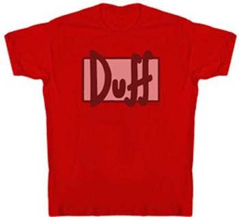 Duff Beer Logo Simpsons T-Shirt