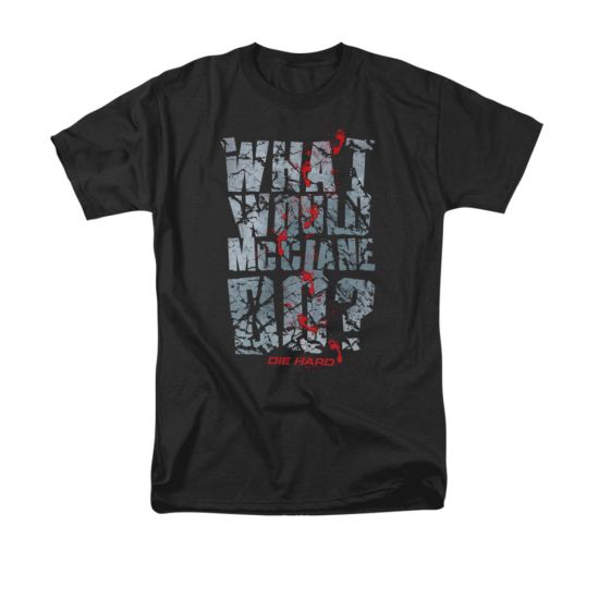 Die Hard Shirt WWMD Adult Black Tee T-Shirt