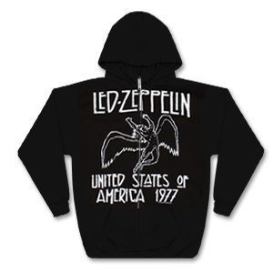 Led Zeppelin 1977 American Tour Hoodie Sweatshirt
