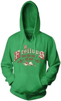 Seinfeld A Festivus for the Rest of Us Green Adult Hoodie Sweatshirt