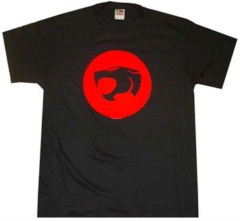 Thundercats Large Flock Logo T-Shirt