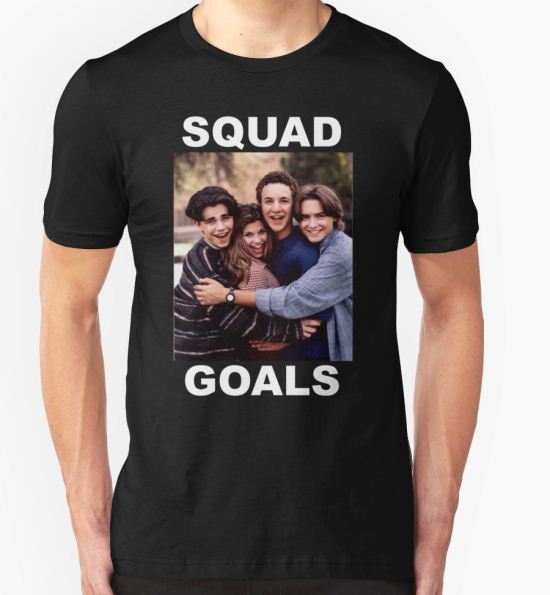 ‘boy meets world squad goals’ T-Shirt by happyhippie08 T-Shirt