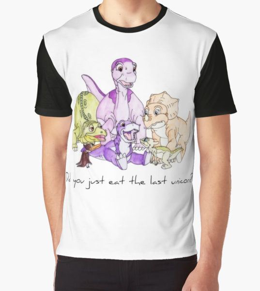 The Land Before Time: The Last Unicorn Graphic T-Shirt by Milly2015 T-Shirt