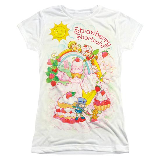 Strawberry Shortcake Soda Slide Sublimation Juniors Shirt