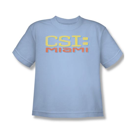 CSI Miami Logo Shirt Kids Shirt Youth Tee T-Shirt