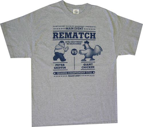 Family Guy Chicken Fight Rematch T-shirt