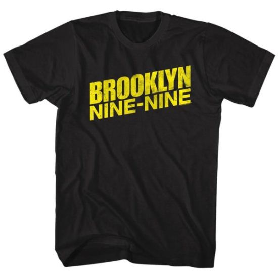 Brooklyn Nine-Nine Shirt Title Black T-Shirt