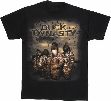Duck Dynasty Group Poster T Shirt