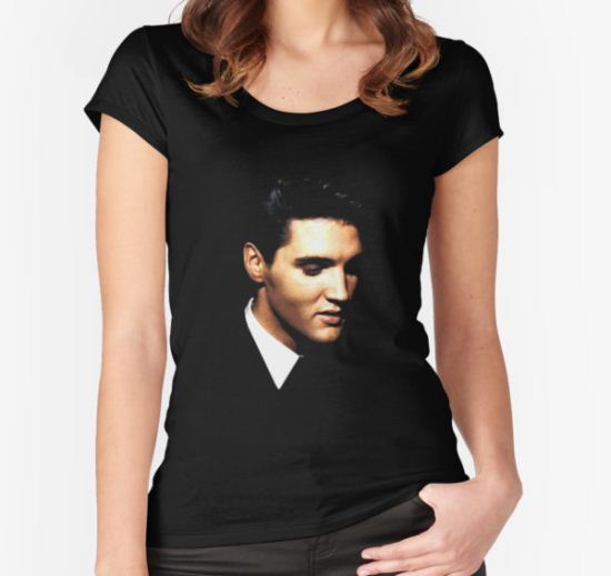 Elvis Women's Fitted Scoop T-Shirt by TheEyeofAthena T-Shirt