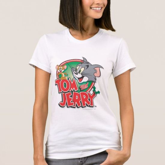 Tom and Jerry Classic Logo T-Shirt