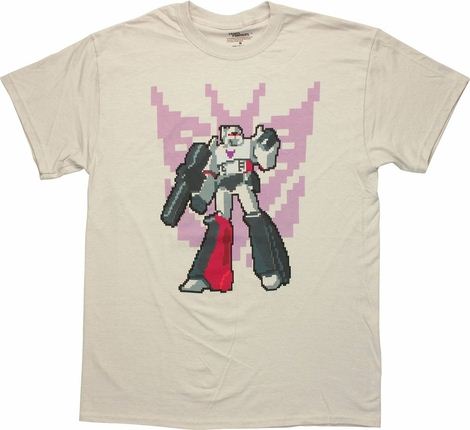 Transformers Megatron Pixel T Shirt
