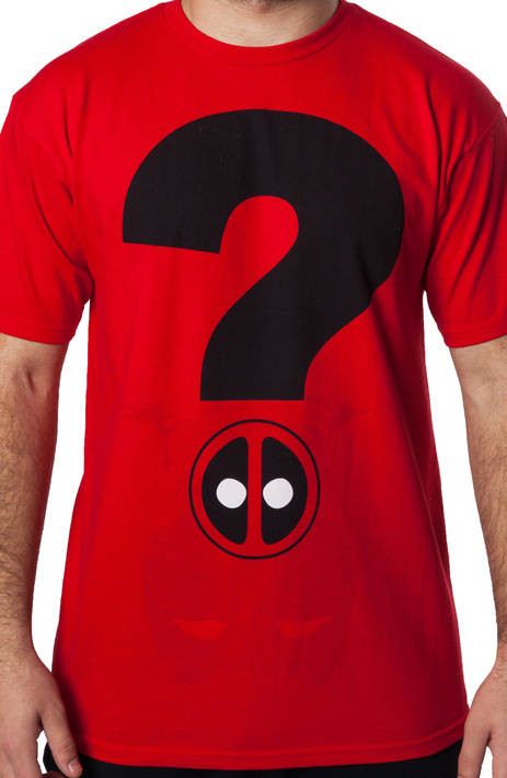 Deadpool Question Mark Shirt